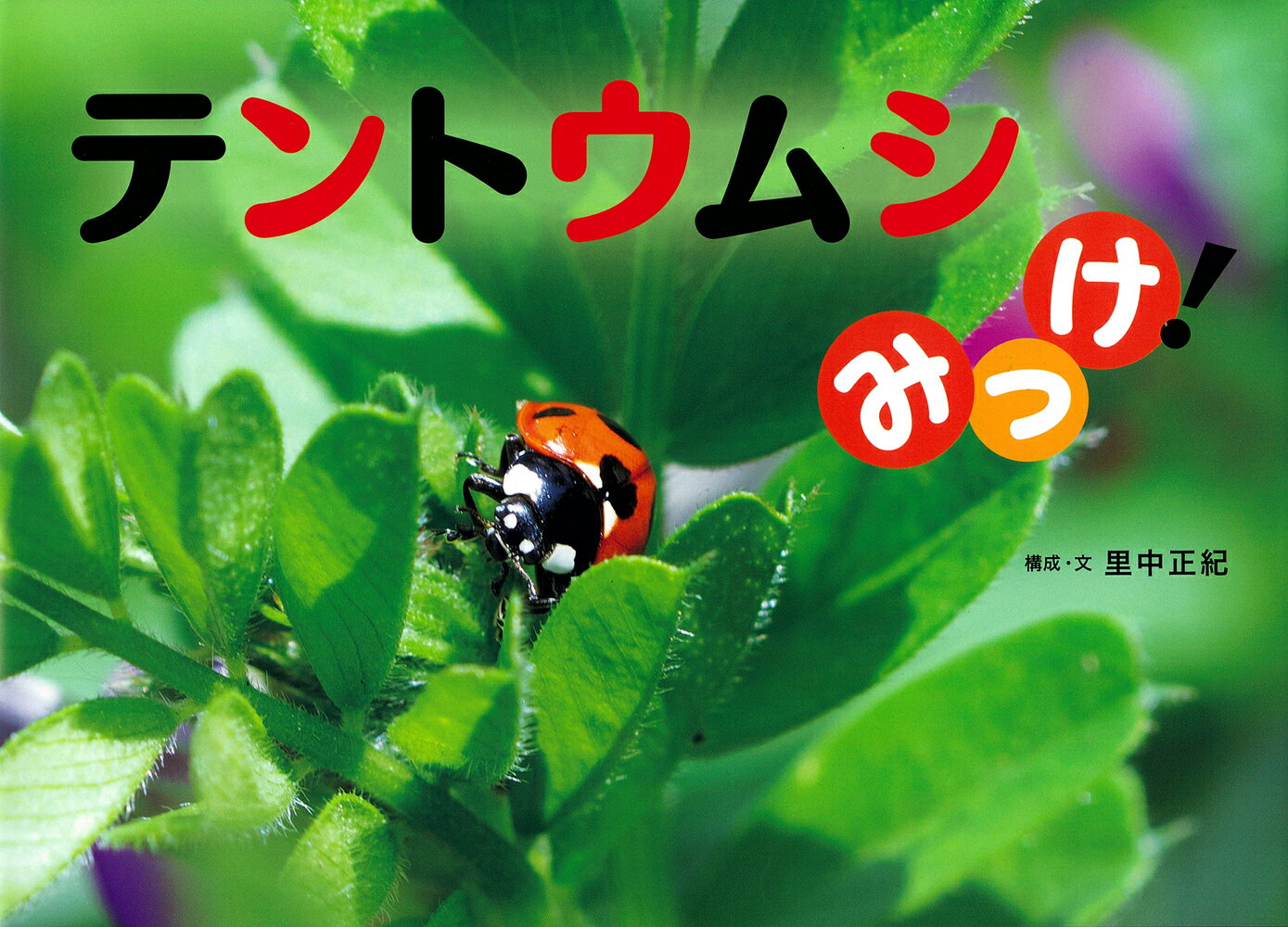 テントウムシみっけ！ ／里中正紀 （徳間書店）