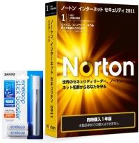 �ڳ�ŷ���ꥻ�åȡ�Norton Internet Security 2011��Ʊ������1ǯ�ǡ���KBC-D1AS��eneloop�����ƥ��å��֡�������