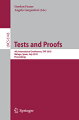 This book constitutes the proceedings of the 4th International Conference on Tests and Proofs, held in M laga, Spain, in July 2010.