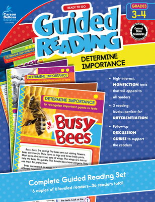 Ready to Go Guided Reading: Determine Importance, Grades 3 - 4 READY TO GO GUIDED READING DET （Ready to Go） [ Natalie Rompella ]