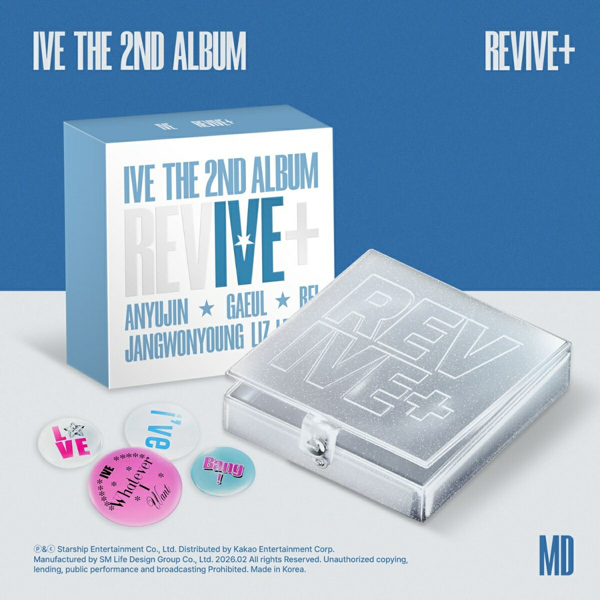 REVIVE+: IVE Vol.2 (MD ver.) ＜数量限定生産盤＞ ［ミュージックカード］（KOR） [ IVE ]...