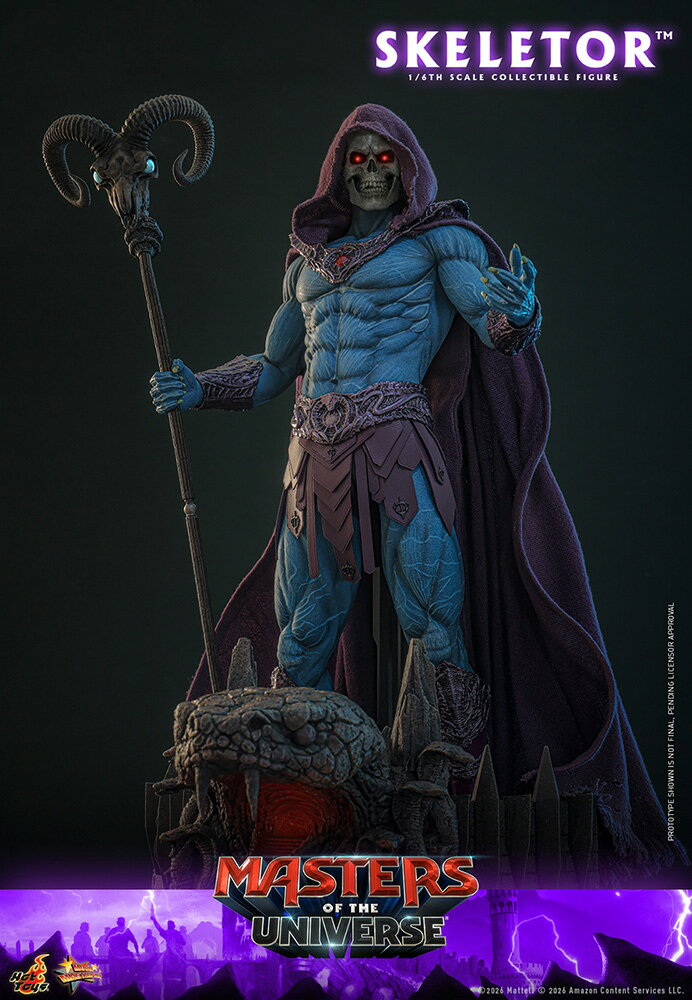 【ムービー・マスターピース】 『マスターズ・オブ・ユニバース』 1/6スケールフィギュア スケルター (可動式フィギュア)