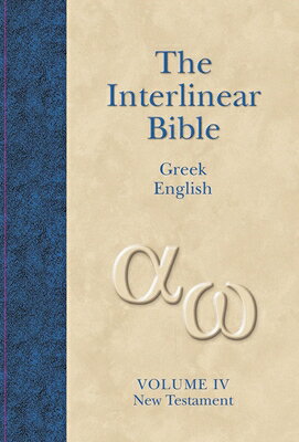 The only complete interlinear Bible available in English--and it's keyed to Strong's Exhaustive Concordance! Thousands of pastors, students, and laypeople have found The Interlinear Bible to be a time-saving tool for researching the subtle nuances and layers of meaning within the original biblical languages. Featuring the complete Greek text with a direct English rendering below each word, it also includes The Literal Translation of the Bible in the outside column. But what truly sets this resource apart are the Strong's numbers printed directly above the Greek words. Strong's numbers enable even those with no prior knowledge of Greek to easily access a wealth of language reference works keyed to Strong's--Greek, analytical lexicons, concordances, word studies, and more.