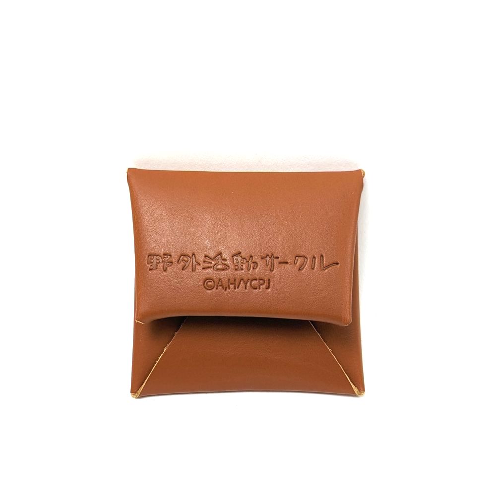 ゆるキャン△ レザーコインケース（なでしこ・千明・あおい）