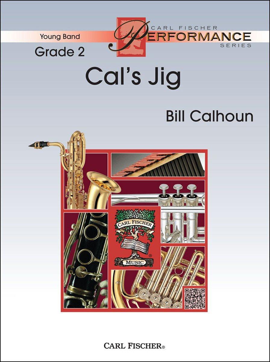 【輸入楽譜】カルフーン, Bill: カルズ・ジグ: スコアとパート譜セット