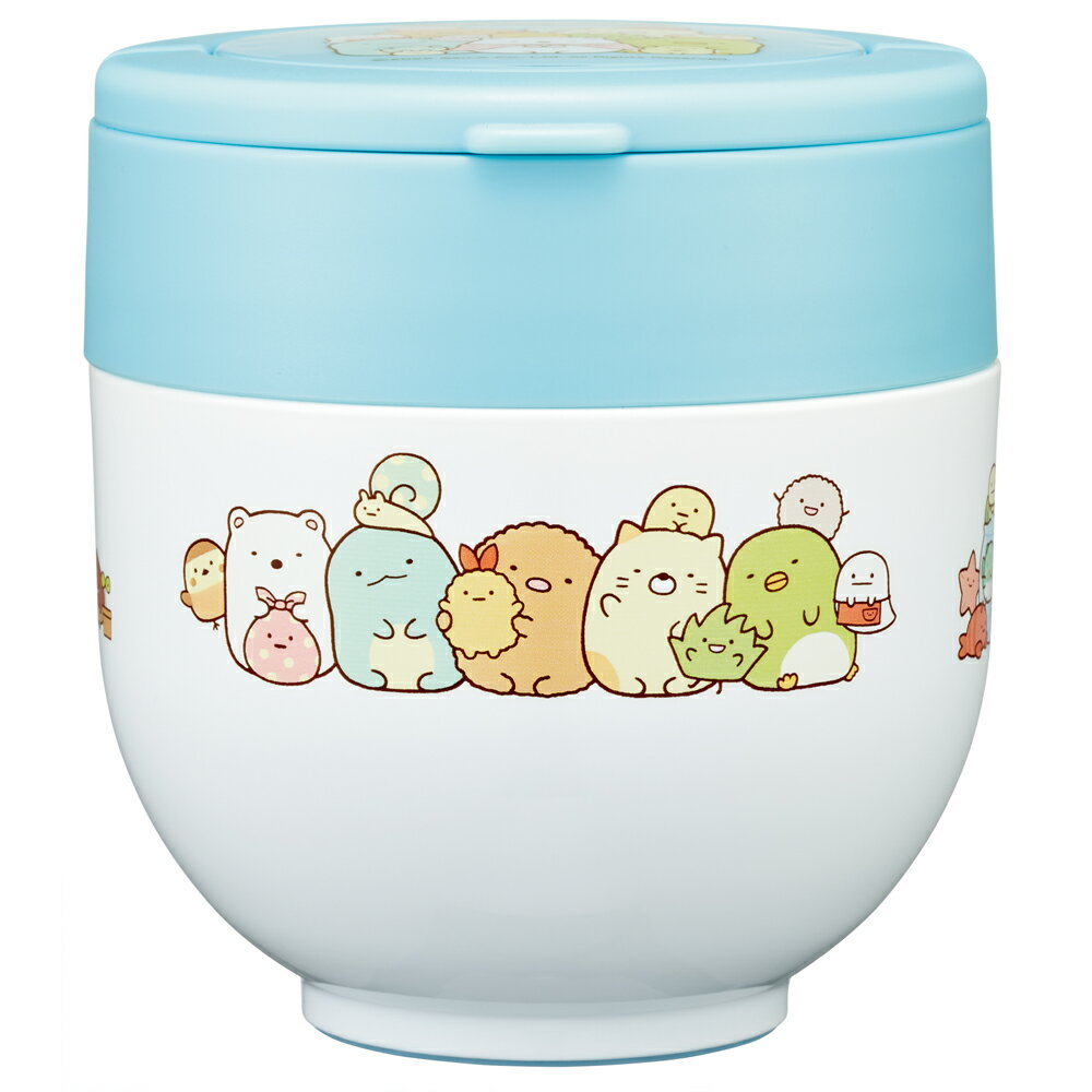 すみっコぐらし あつまるんです お弁当箱 どんぶり弁当 ランチジャー 540ml 真空保温ジャー