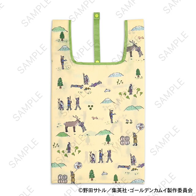 「ゴールデンカムイ」から鬼頭祈コラボ エコバッグA（杉元一派）が登場！【対象年齢】：15歳以上【商品サイズ (cm)】(幅×高さ×奥行）：30×53.5×12