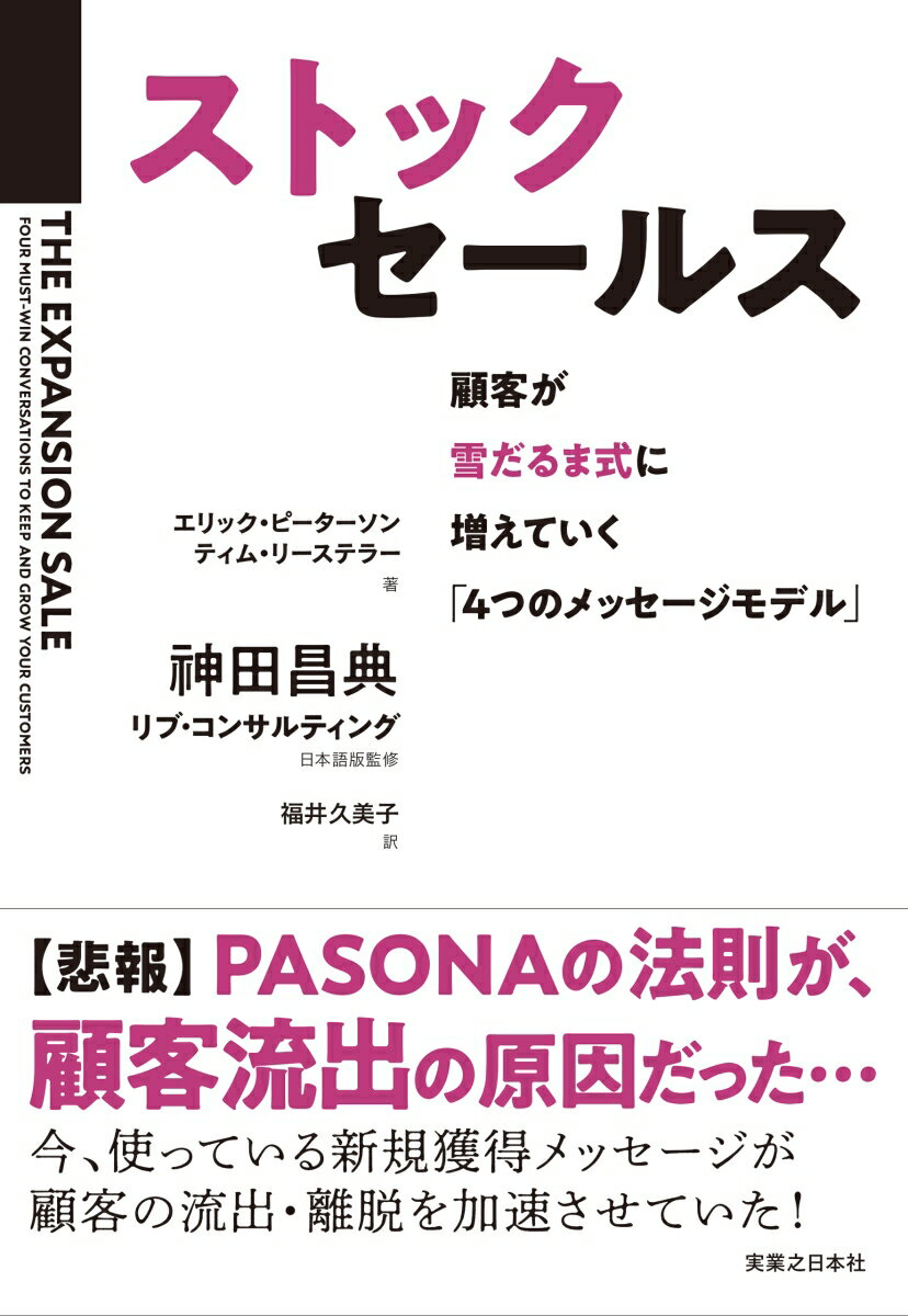 デジタル時代の営業に欠かせない統計分析で判明した４つのメッセージモデル。現状維持を促すモデル。値上げを納得させるモデル。発展を促すモデル。許しを請うモデル。