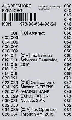 Algoffshore: The Art of Automating Tax Evasion ALGOFFSHORE 