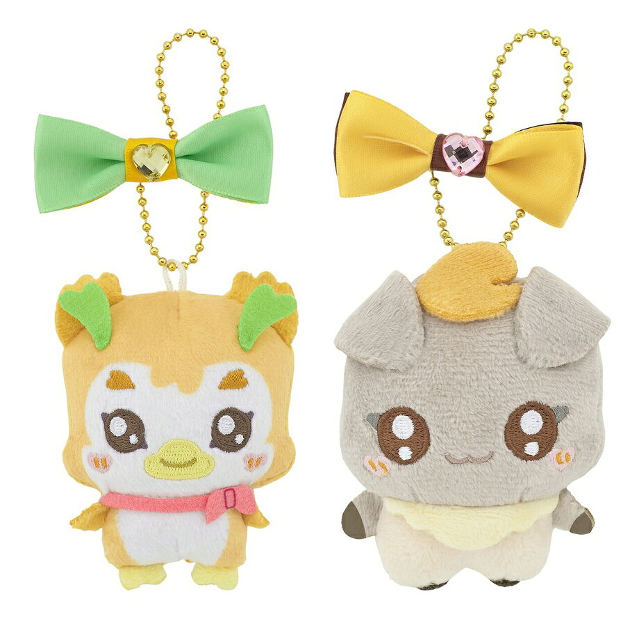 【セット商品】ぷちきゅあ～Precure fairies～ リボン付きマスコット 2種（ぷちきゅあしろっぷ + ぷちきゅあなっつ）