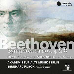 ベートーヴェン:交響曲第4番&第8番、ケルビーニ:ロドイスカ序曲、メユール:交響曲第1番