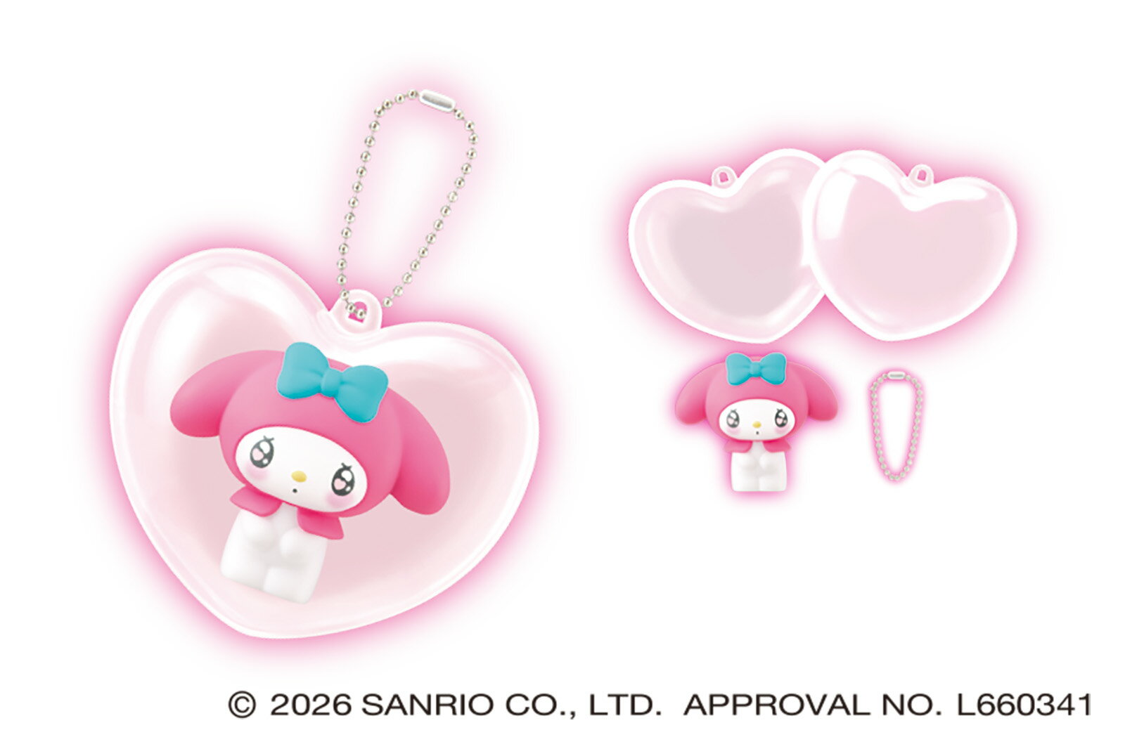 Sanrio characters ハートカプセルコレクション 〜なかよしマスコット〜 エモきゅん〈BOX〉