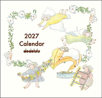 ●日付期間（掲載期間）：2027年1月〜2027年12月
●罫内容：ブロックタイプ
●記入欄：月間予定表ブロック式
●サイズ（判型）：
●寸法：140×145×4
●色：
●表紙：紙製
●中紙：紙製
●ページ数：中綴じ2つ折り28P