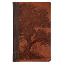 KJV Bible Giant Print Standard-Size Faux Leather, Brown Trust Tree KJV BIBLE GP ...