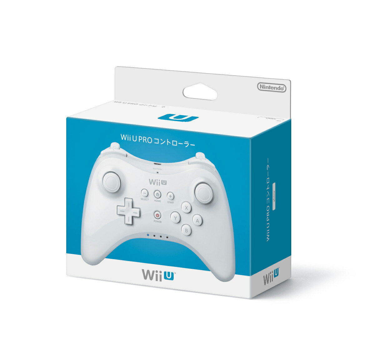 Wii U PRO コントローラー シロ (shiro)の画像