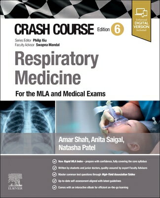 ŷ֥å㤨Crash Course Respiratory Medicine: For the MLA and Medical Exams CRASH COURSE RESPIRATORY MEDIC Crash Course [ Amar J. Shah ]פβǤʤ12,267ߤˤʤޤ