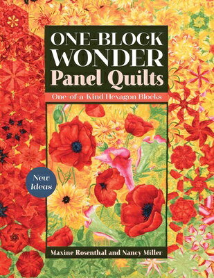 One-Block Wonder Panel Quilts: New Ideas; One-Of-A-Kind Hexagon Blocks 1-BLOCK WONDER PANEL QUILTS [ Maxine Rosenthal ]