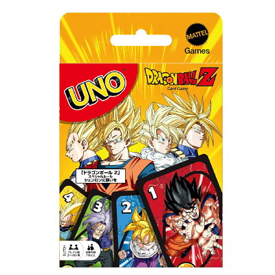 マテルゲーム（Mattel Game） ウノ（UNO） ウノ ドラゴンボールZ【カードゲーム】【カード112枚 2~10人用】 【7才~】 HGJ78