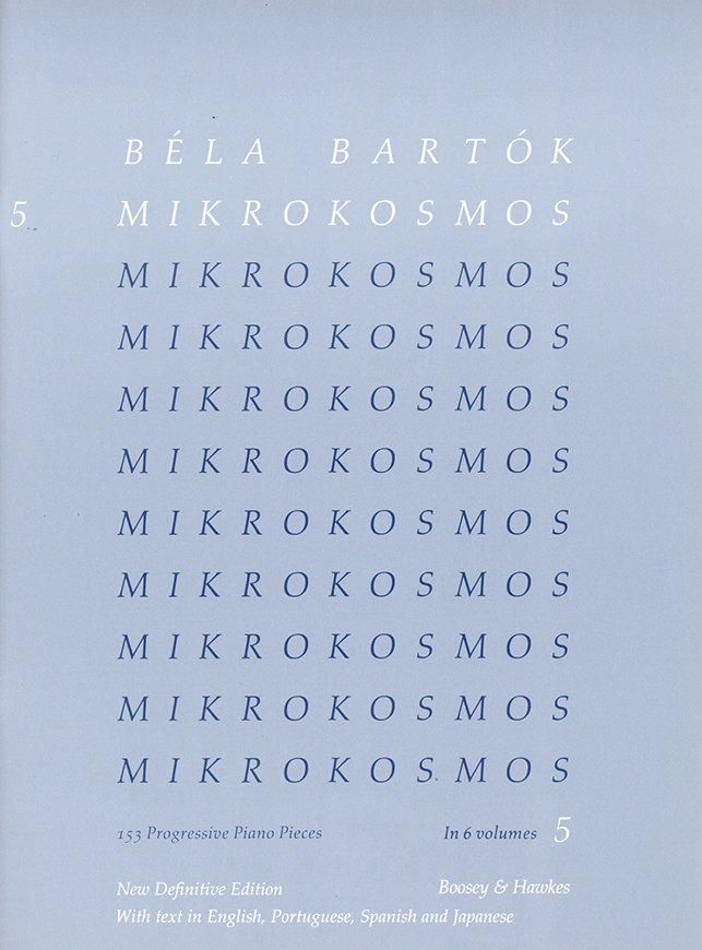 【輸入楽譜】バルトーク, Bela: ミクロコスモス 第5巻