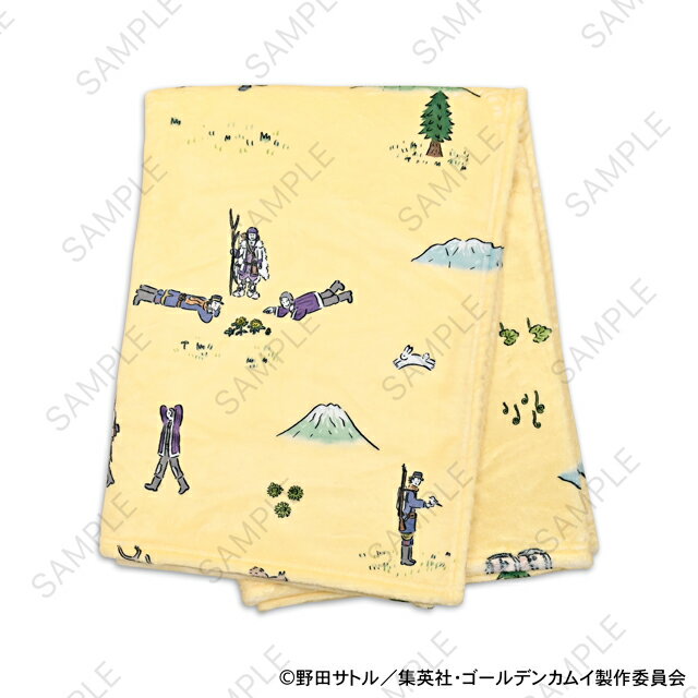 ゴールデンカムイ 鬼頭祈コラボ ビッグブランケットA（杉元一派）