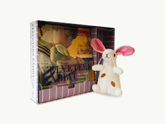 The Velveteen Rabbit Plush Gift Set: The Classic Edition Board Book + Plush Stuffed Animal Toy R..