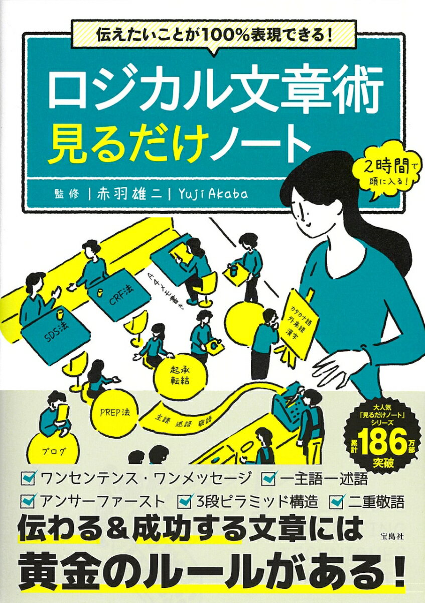 伝えたいことが100％表現できる! ロジカル文章術見るだけノート