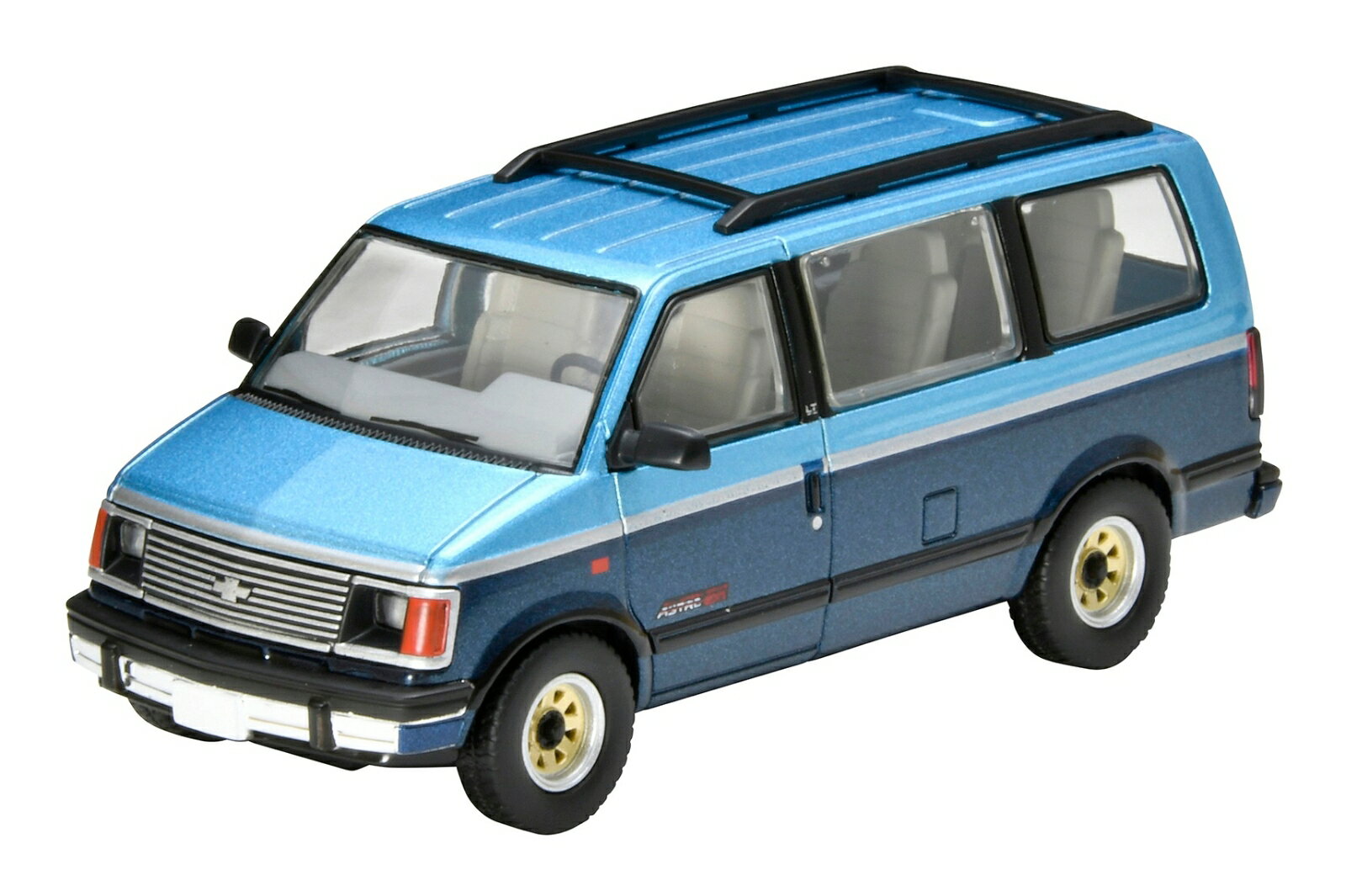 トミカリミテッドヴィンテージ NEO 1/64 LV-N325b シボレー アストロ LT AWD（水色／紺）94年式 (ミニカー)