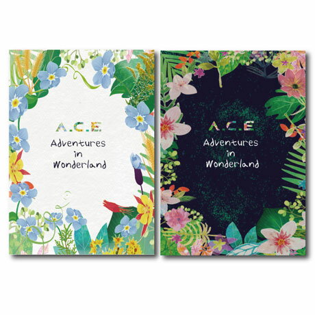 【輸入盤】Repackege Album: A.C.E Adventures in Wonderland (ランダムカバー・バージョン)