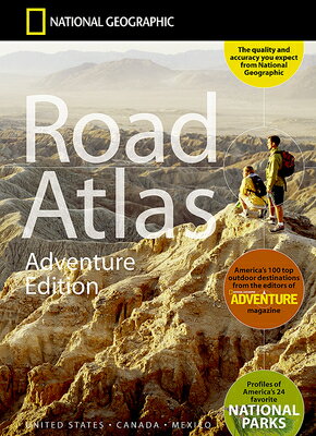 National Geographic Road Atlas 2024: Adventure Edition [United States, Canada, Mexico]