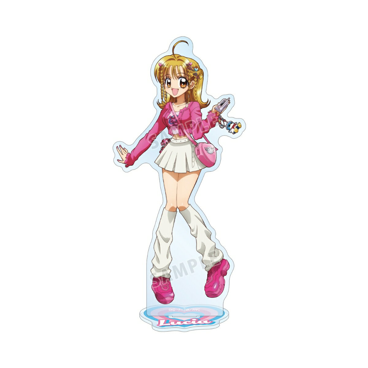 アニメ「ぴちぴちピッチ」描き下ろし 七海 るちあ Y2Kファッションver. BIGアクリルスタンド