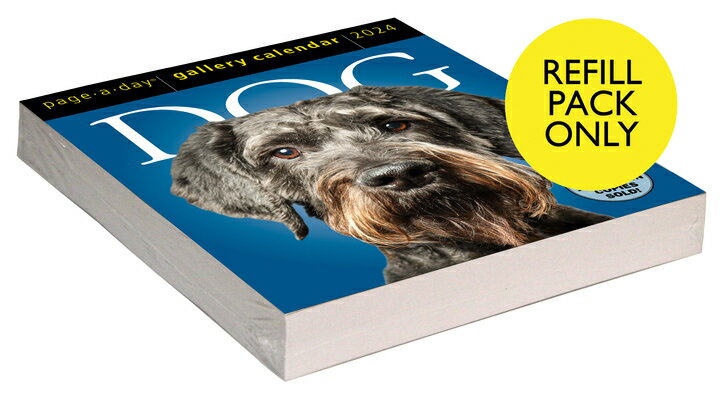 Dog Page-A-Day(r) Gallery Calendar Refill Pack 2024 DOG PAGE-A-DAY(R) GALLERY CAL [ Workman Publishing ]