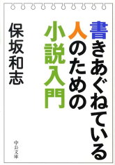 書きあぐねている人のための小説入門 （中公文庫） [ 保坂和志 ]