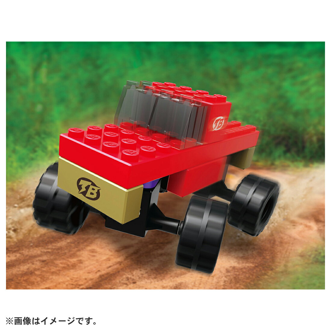自由な発想でキミだけののりものが作れちゃう！色んなパーツを組み合わせて、つくる・ひらめく・またつくる。フリースタイル　モンスタートラックセットで、キミならどんなのりものを作る？■セット内容（パーツ数）・モンスタートラック（11パーツ）・フリーパーツ（14パーツ）※計25パーツ・ひらめきガイド【セット内容】モンスタートラック（11パーツ）(1),フリーパーツ（14パーツ）(1),（※全25パーツ）,ひらめきガイド(1)【対象年齢】：3才〜