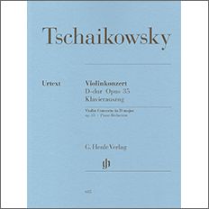 【輸入楽譜】チャイコフスキー, Pytr Il'ich: バイオリン協奏曲 ニ長調 Op.35/原典版