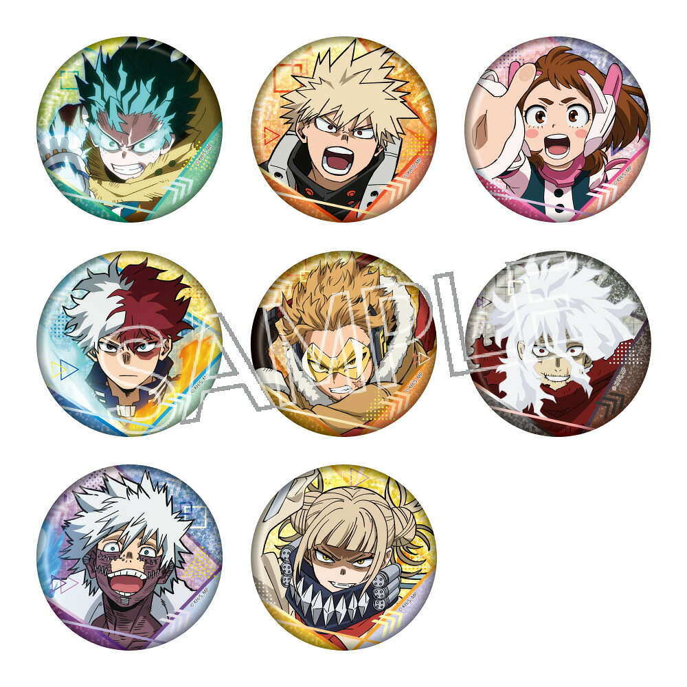 アニメ『僕のヒーローアカデミア』シャインシリーズ キラキラ缶バッジ Vol.2　登場！