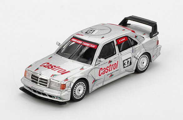MINI-GT 1/64 メルセデス ベンツ 190E 2.5-16 エボリューション II SE Asia Touring Car Championship 1995 #37(左ハンドル) 【MGT01125-BL】 (ミニカー)