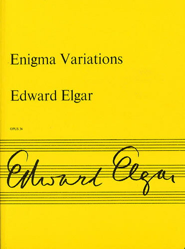 【輸入楽譜】エルガー, Edward: エニグマ変奏曲 Op.36: 小型スコア