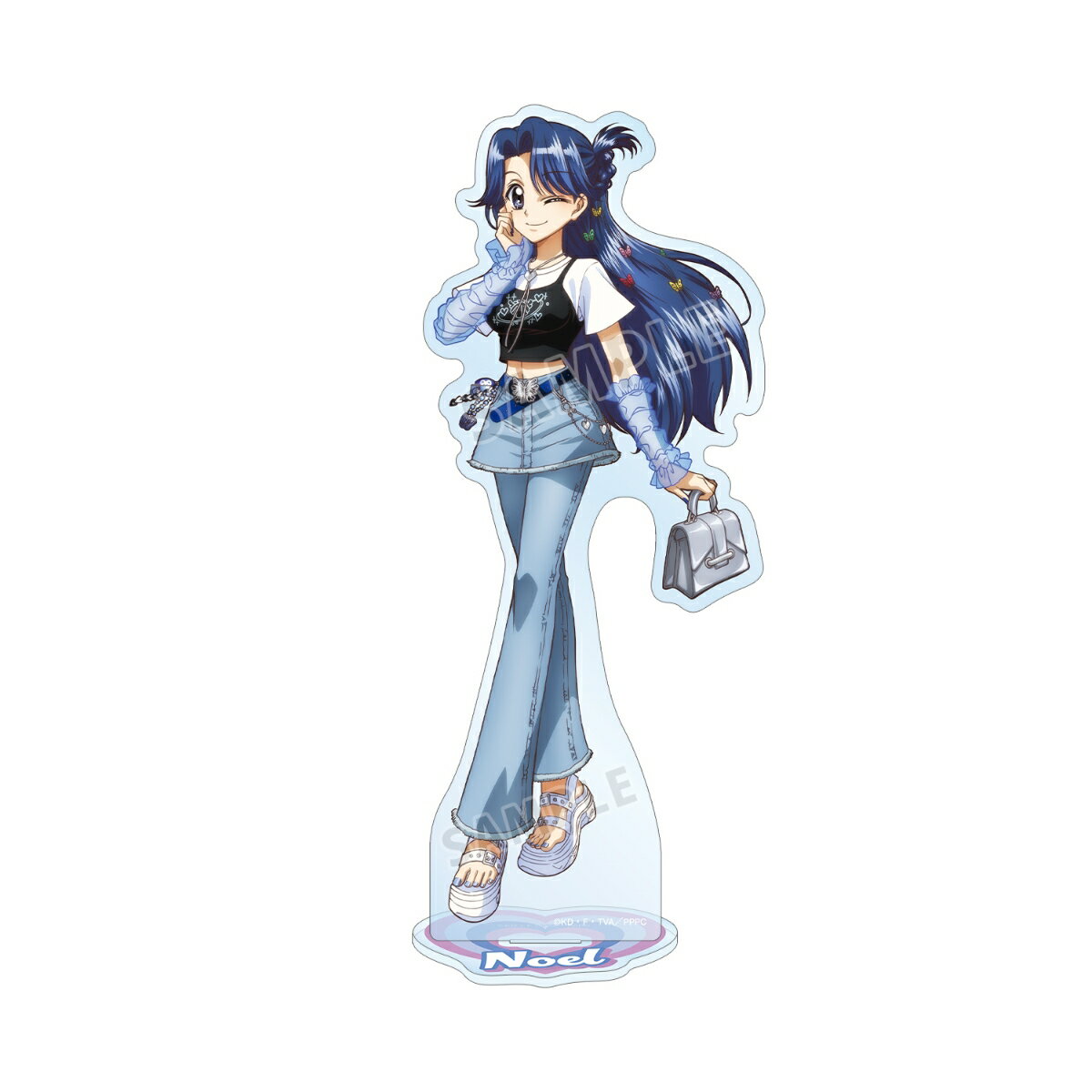 アニメ「ぴちぴちピッチ」描き下ろし ノエル Y2Kファッションver. BIGアクリルスタンド