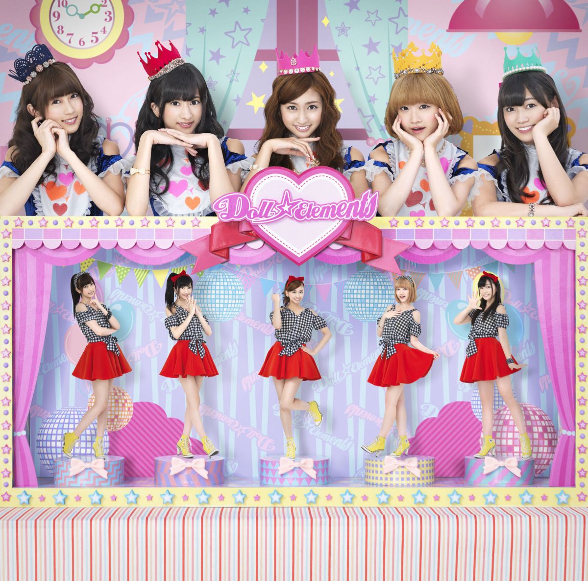 私たちいつでも君の味方だよ Doll☆Elementsです! Elements盤