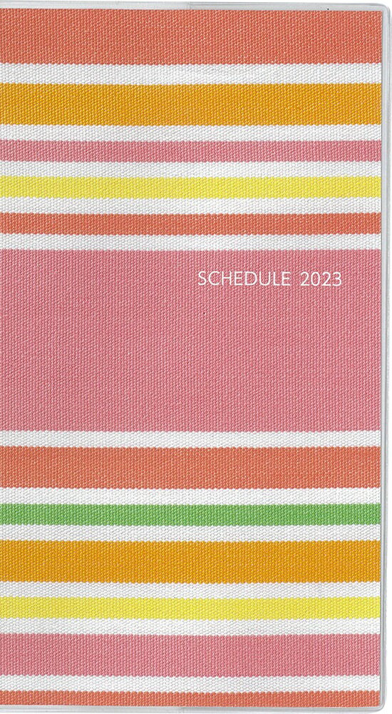 シンプル手帳 プラネテ ポピー 2023年1月始まり