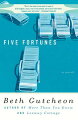 Witty, wise, and hope-filled, "Five Fortunes" is a large-hearted tale of five vivid and unforgettable women who know where they've been but have no idea where they're going. A lively octogenarian, a private investigator, a mother and daughter with an unresolved past, and a recently widowed politician's wife share little else except a thirst for new dreams, but after a week at the luxurious health spa known as "Fat Chance" their lives will be intertwined in ways they couldn't have imagined. At a place where doctors, lawyers, spoiled housewives, movie stars, and captains of industry are stripped of the social markers that keep them from really seeing one another, unexpected friendships emerge, reminding us of the close links between the rich and the poor, fortune and misfortune, and the magic of chance.