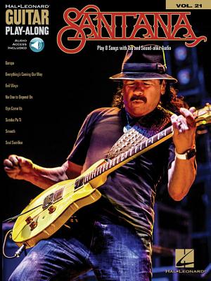 Santana - Guitar Play-Along Vol. 21 Book/Online Audio