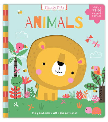 乐天商城 - Puzzle Pals: Animals: Play and Count with the Animals! PUZZLE PALS ANIMALS （Puzzle Pals） [ Five Mile ]