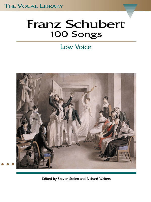 【輸入楽譜】シューベルト, Franz: フランツ・シューベルト:100の歌曲集(低声用)/Walters,Stolen編曲