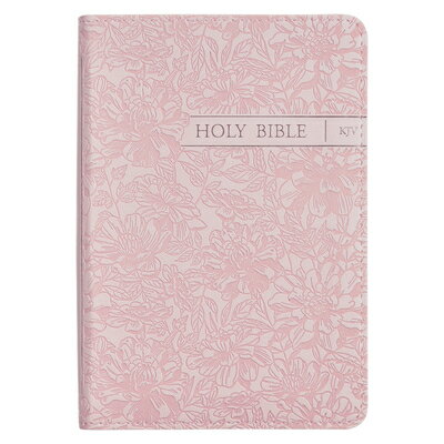 KJV Bible Mini Pocket (Faux Leather, Pink)