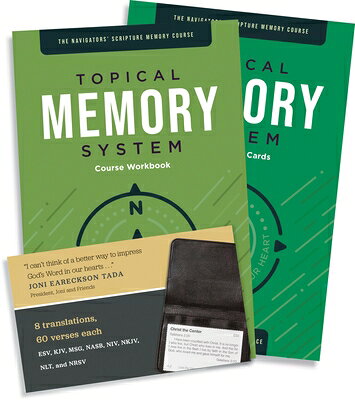 The Topical Memory System is the trusted, bestselling method for getting God's Word into people's hearts. This course contains four versions of the Bible: NJV, NIV, NASB, NKJV.