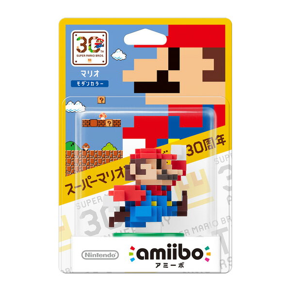 amiibo マリオ【モダンカラー】（SUPER MARIO BROS. 30thシリーズ）の画像