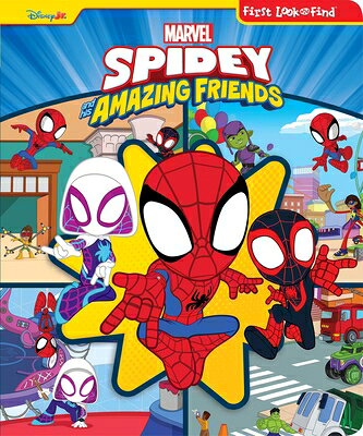 Disney Junior Marvel Spidey and His Amazing Friends: First Look and Find DISNEY JR MARVEL SPIDEY & HIS [ Shane Clester ]