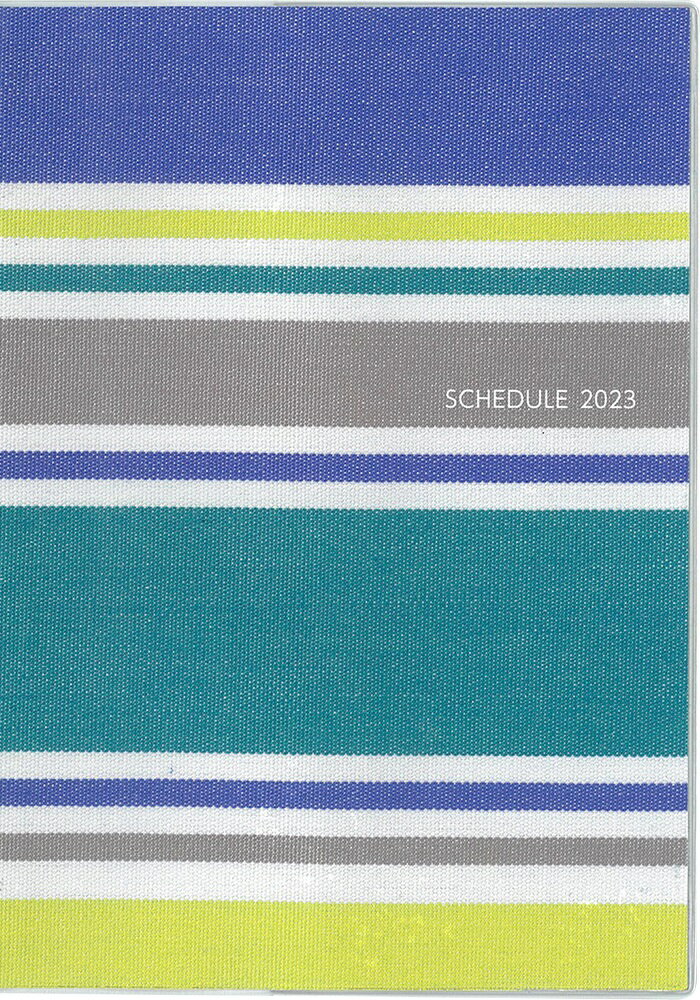 シンプル手帳 B6サイズ プラネテ ライム 2023年1月始まり