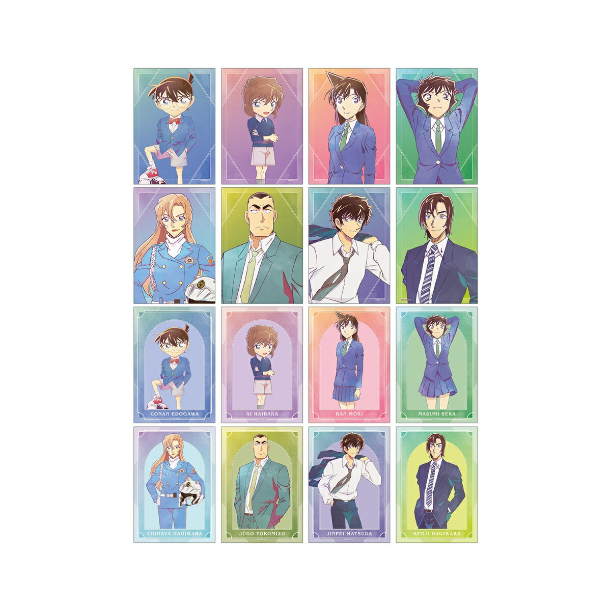 名探偵コナントレーディング Ani-Art 第10弾 ブロマイド(BOX＝16個)